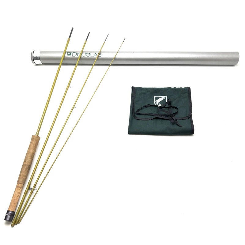 Douglas Upstream 2804 8.0ft #2 4pc Fishing Rod, Used, Hard Case