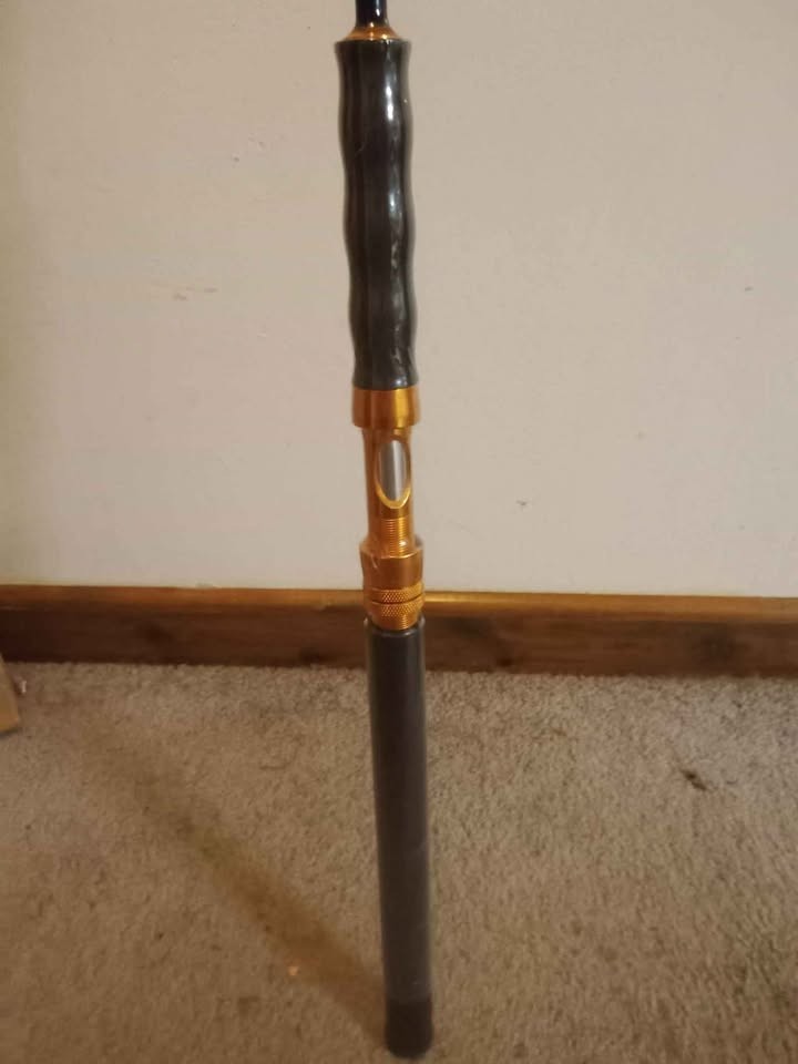 Fiblink 1-Piece Saltwater Offshore Trolling Rod Big Game Rod