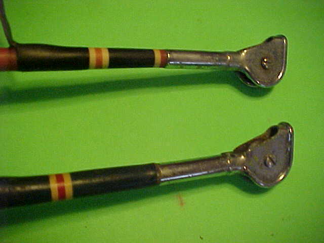 SEA ISLE 6 FOOT 10 INCH, 80 POUND CLASS TROLLING/FISHING RODS, PAIR OF 2 RODS