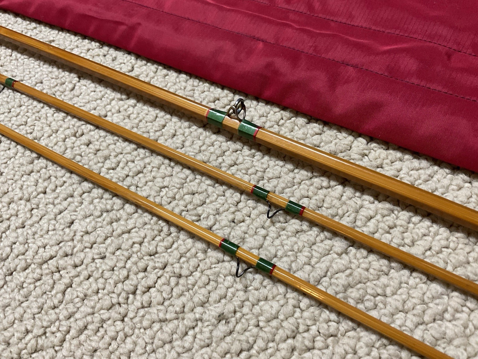 Pezon Et Michel Ritz “Super Marvel-Type Hans” Parabolic Bamboo Fly Rod 7’ 3”