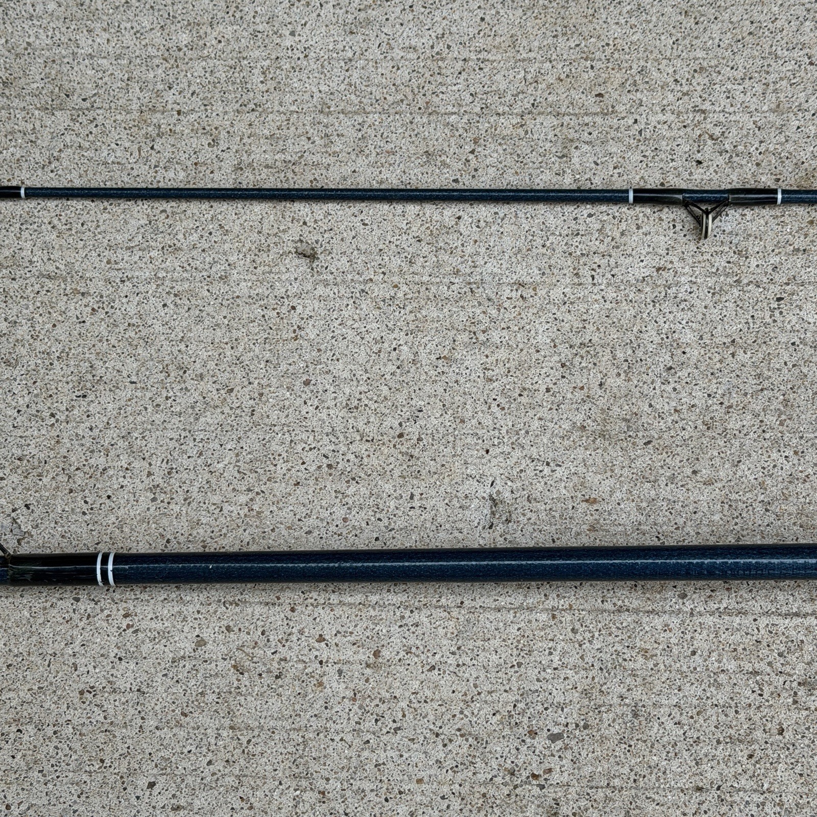 Vintage Daiwa APOLLO 1831 Graphite Rod Ultra Light 6 ft 2 Pc Rod Fishing Blue