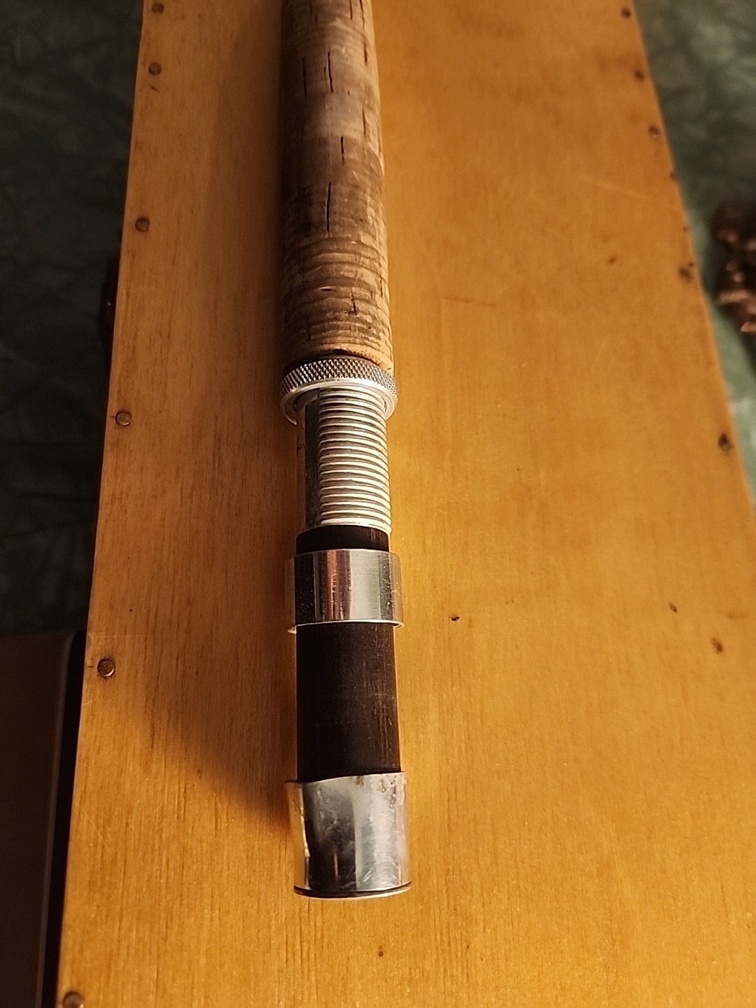 T.W. Simroe Graphite Signed Vintage Fishing Rod Excellent Condition 7 1/2′ 3/4wt