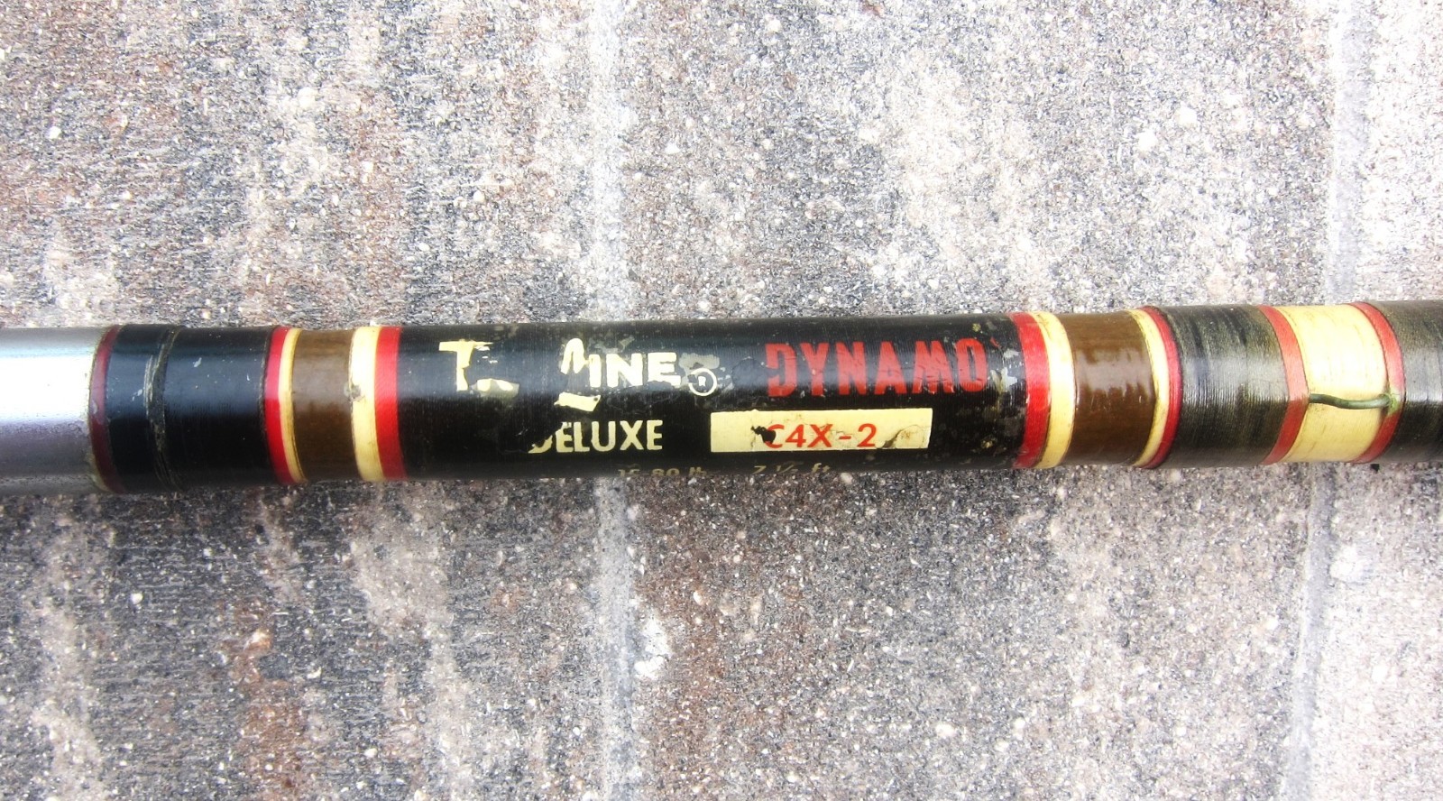 Vintage TruLine DYNAMO DELUXE C4X-2 Spinning Rod: 7 1/2′; 15-80lb – NEW OTHER!!a