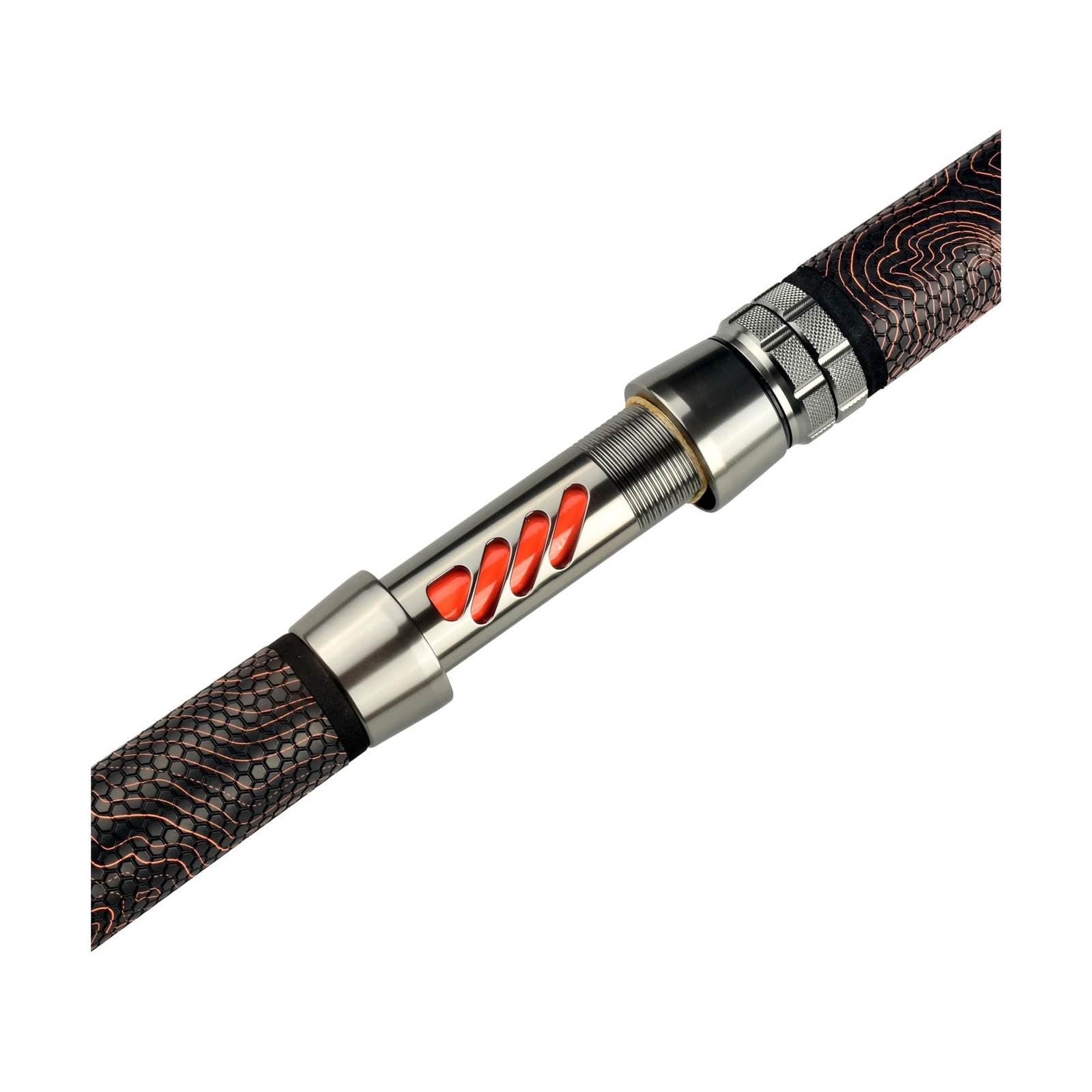 Catfish Fishing Rod, 7’Glow with Black Light 1 Piece Catfish Casting Rods