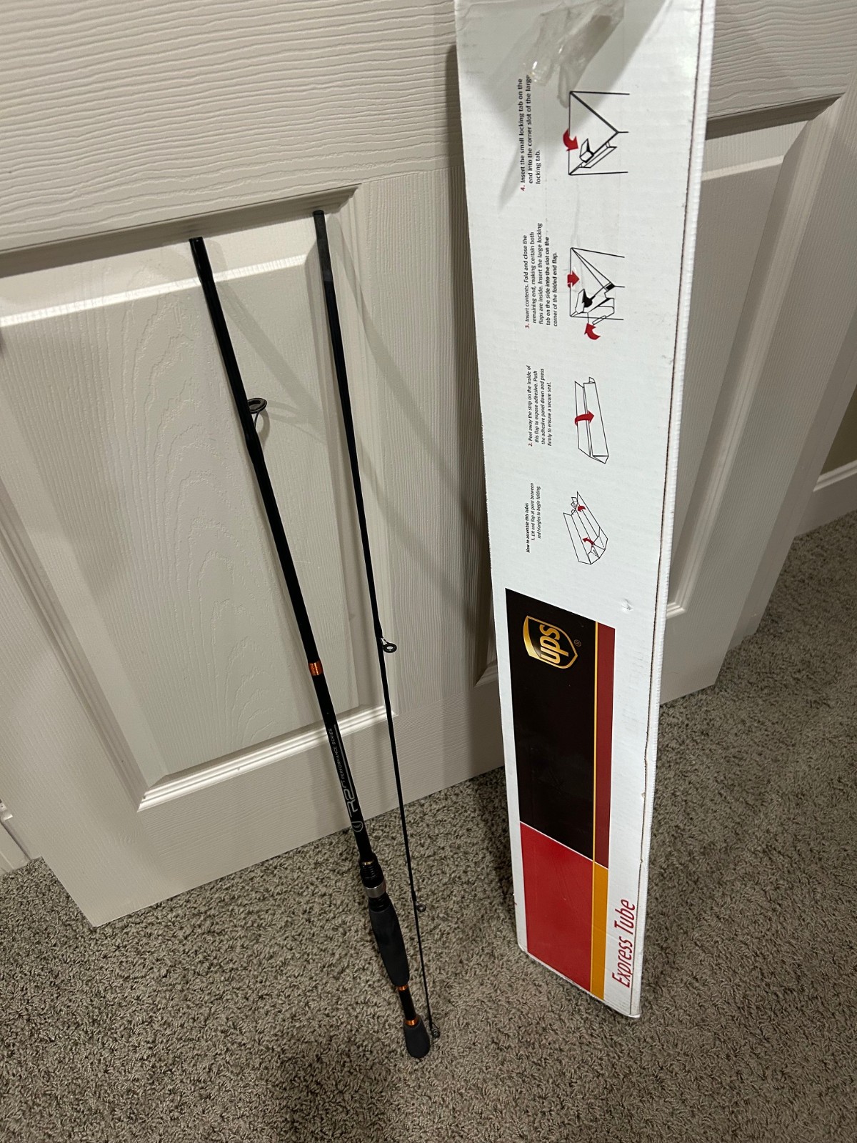 South Bend R2F AL-562/MLS 5’6″ 2 PC Med-Light Spinning Rod, 6-10lb, 1/8-5/16oz