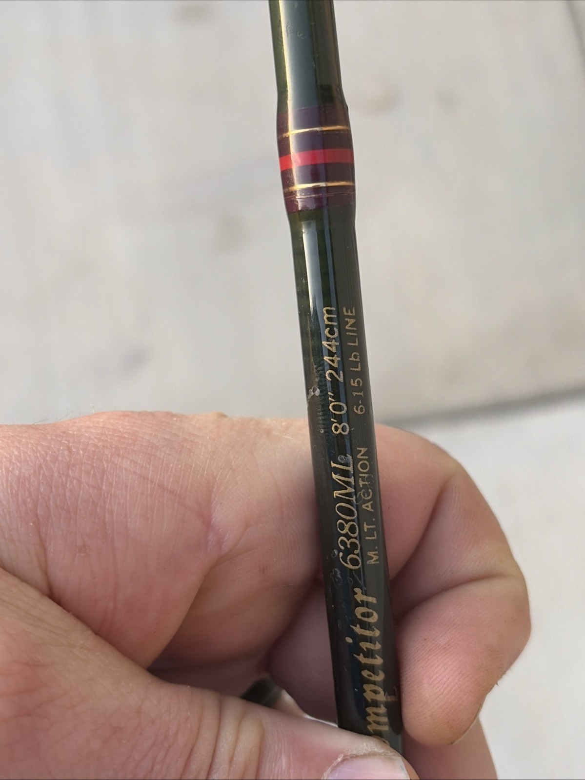 KUNNAN COMPETITOR 8′ Conventional Rod