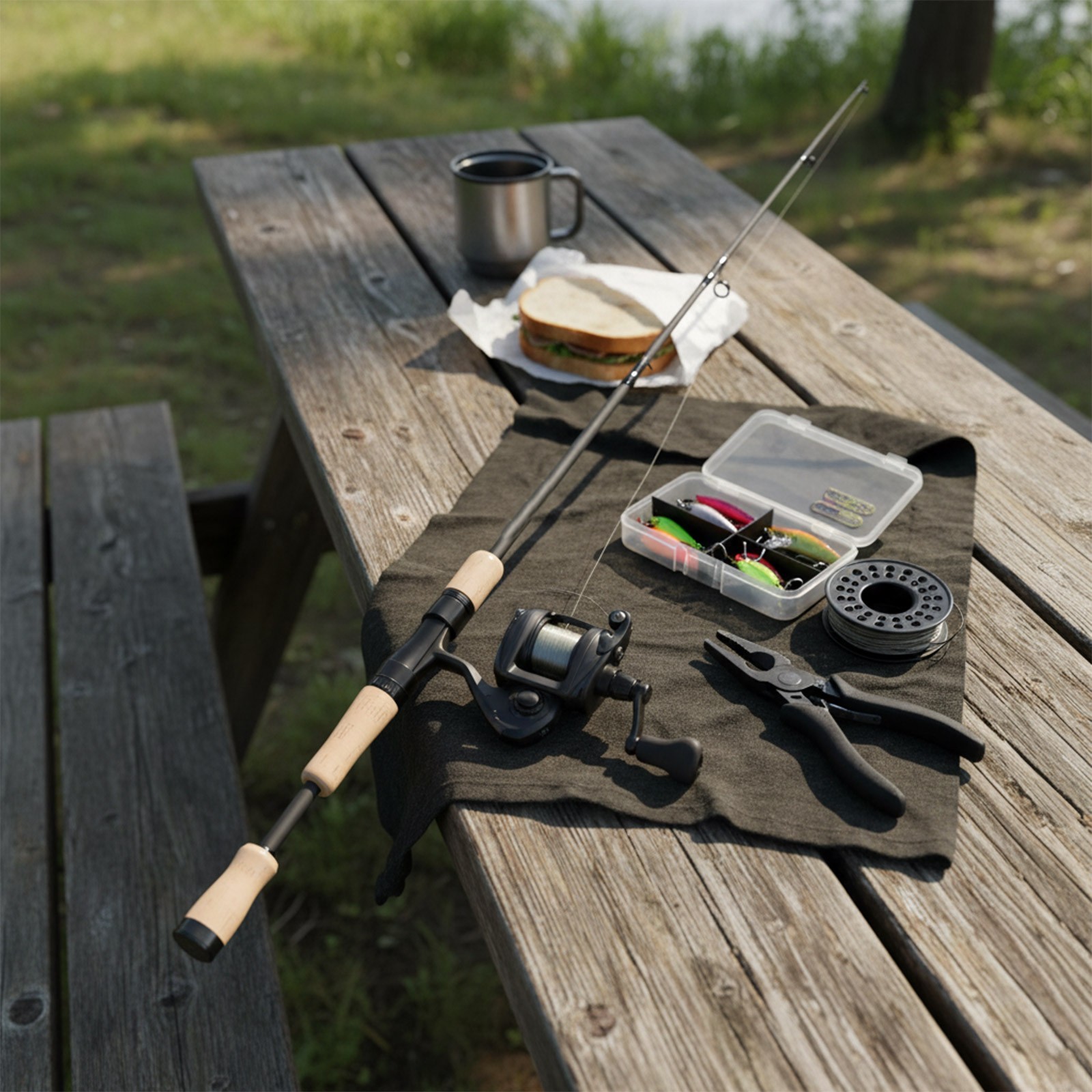 Fishing Gear Telescopic Rod Lightweight Design for Trout and Bass Anglers