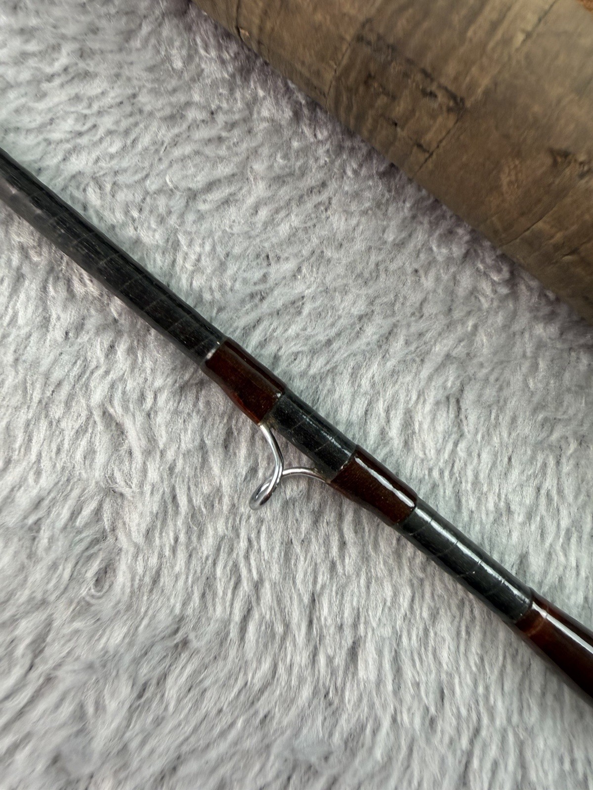 Vtg Orvis “Trout” Graphite Fly Fishing Rod 8’ 6wt 2pc Sock & Original Tube Y218