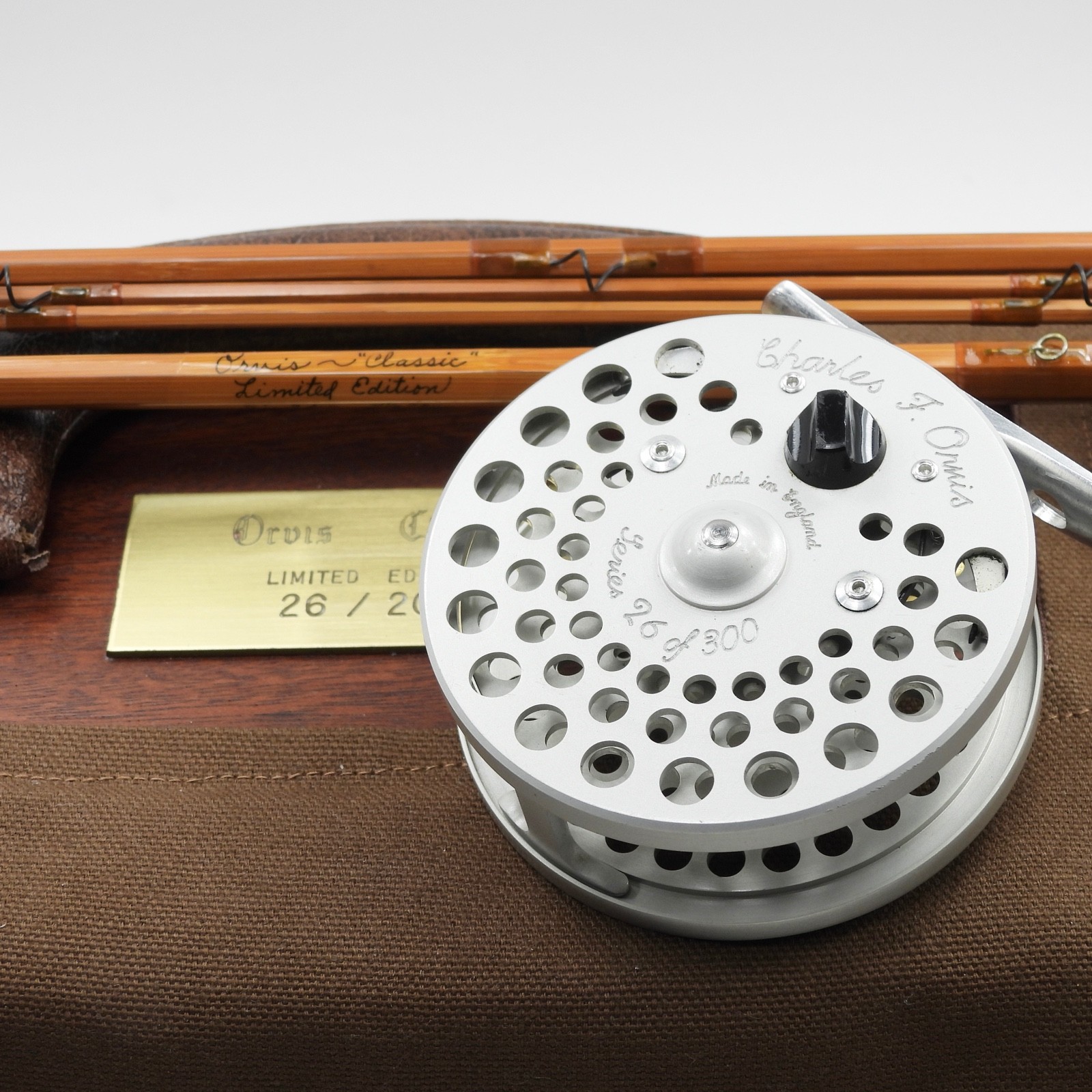 Orvis “Classic” Limited-Edition Bamboo Fly Rod & CFO Reel. #26/200. 8’. 6wt.