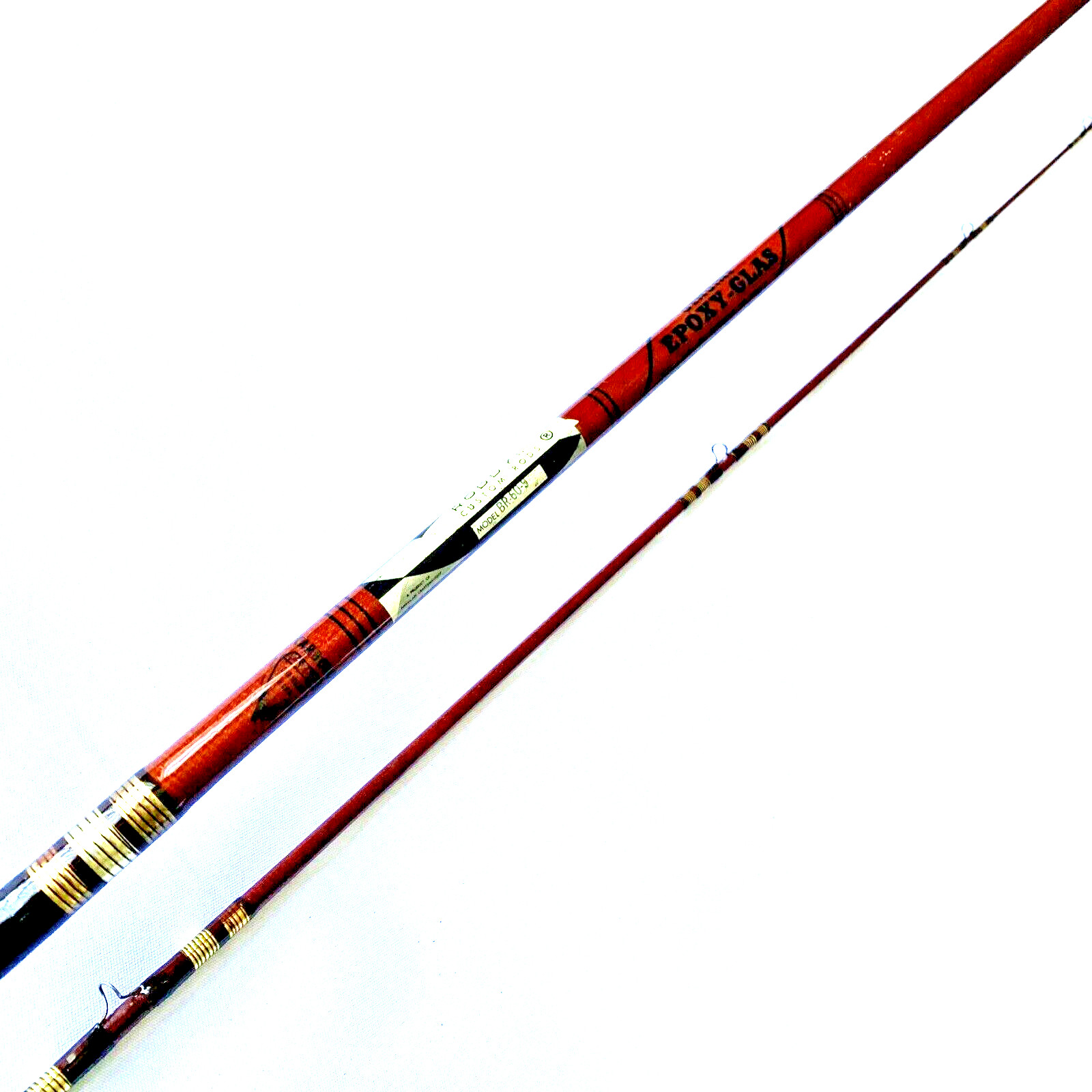 Roddy Model BR-60-9 Custom Made 9Ft Genuine Epoxy Glass Fly Fishing Rod USA