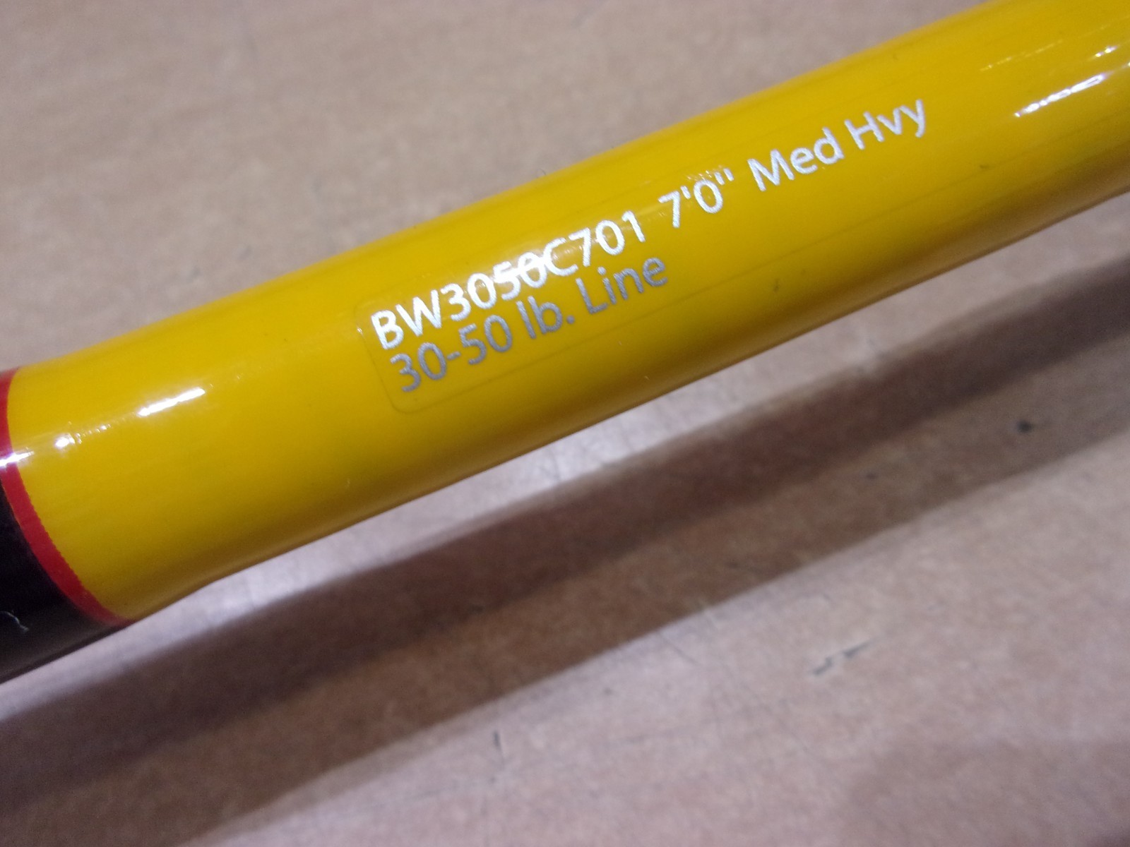 Ugly Stik BIGWATER casting 7 foot medium Heavy rod BW3050C701