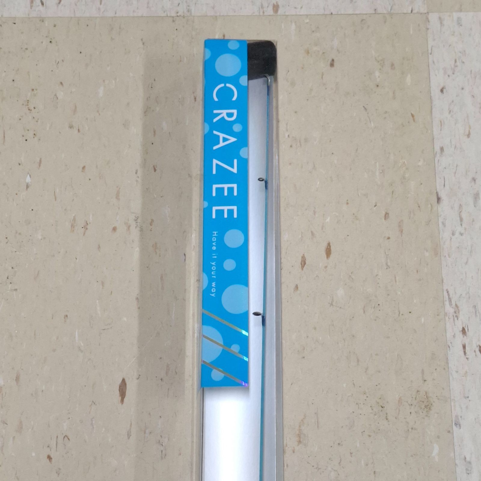 Crazy Joy Stick 44GS/SB Sky Blue Glass Solid Rod, 4.4ft, Used