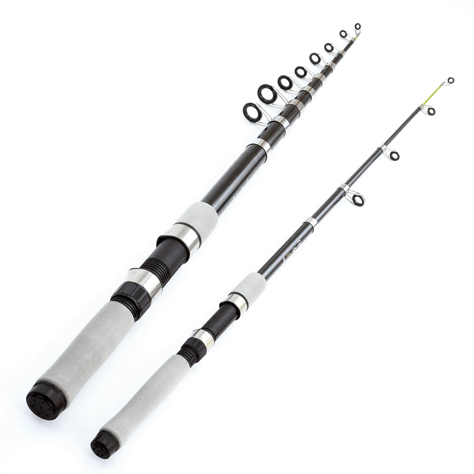 Telescopic Fishing Rod Fiberglass Spinning Rod Medium Fast Action Sensitivity