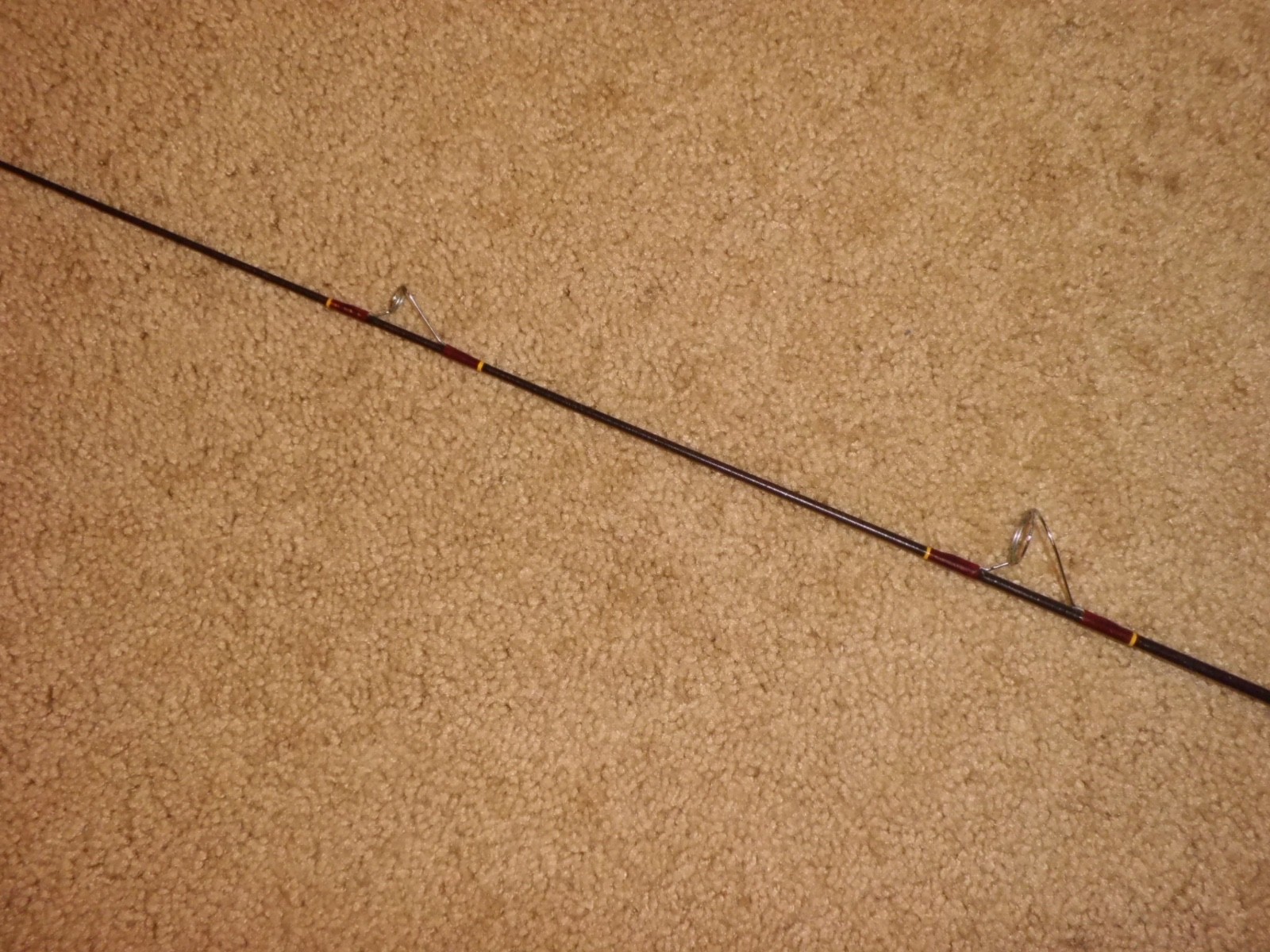 Vintage FENWICK BS51-UL Black Hawk Graphite 1 pc Spinning 5’3″ Rod made in USA
