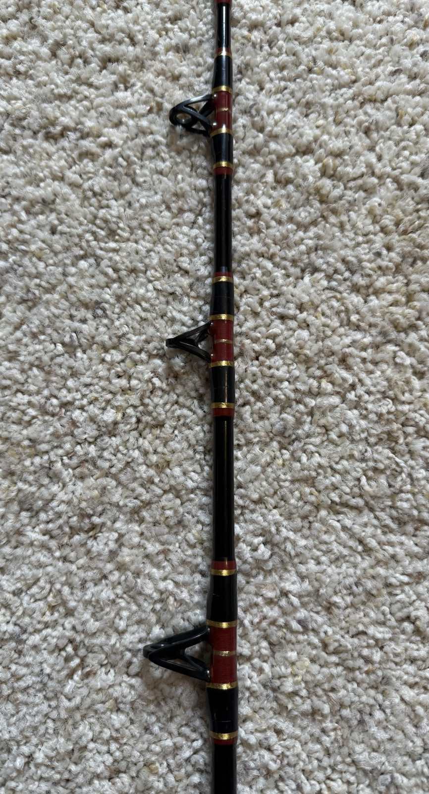 Vintage Fenwick 6’-6” Seahawk Offshore SO~6465HC 30-80 Lb Test Line Fishing Rod