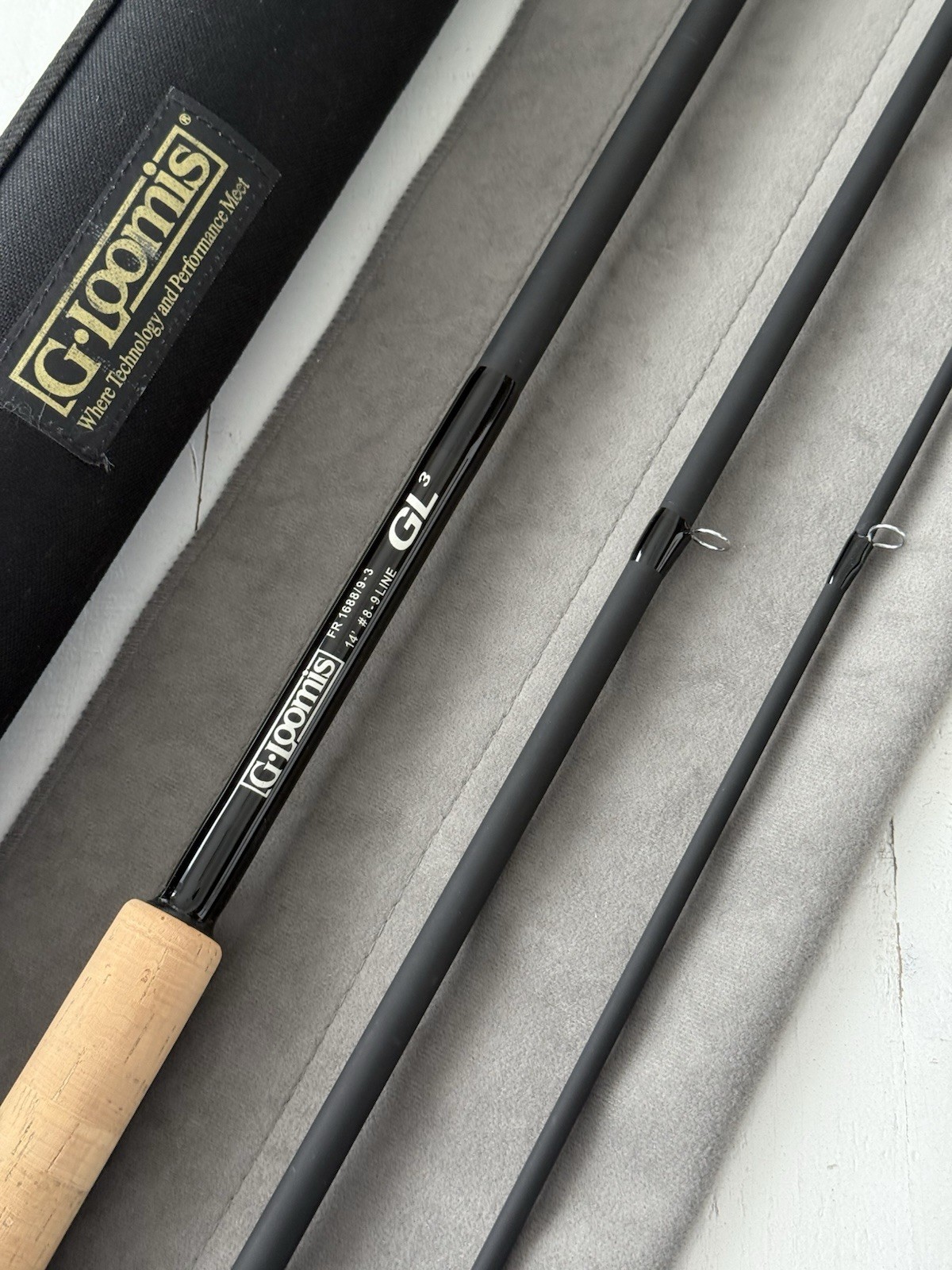 **BEAUTIFUL** 🔥G LOOMIS GL3 8/9wt. 14’ft~3pc Switch/Spey fly rod!!! 🔥