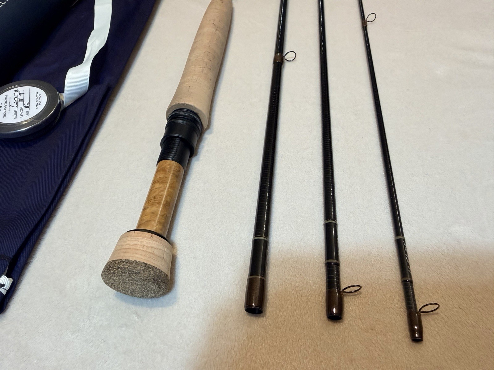 Thomas & Thomas Contact II 1092-4 Fly Rod 10’9″ 2wt 4pc Tube & Sock