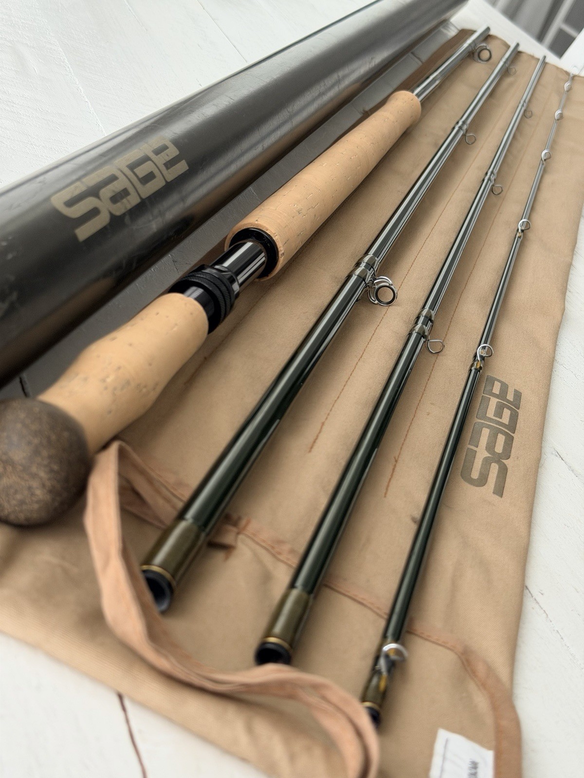 **BEAUTIFUL** 🔥 SAGE Z-Axis SPEY 10wt. 15’ft~4pc FlyRod!! ~LEGENDARY~ 🔥