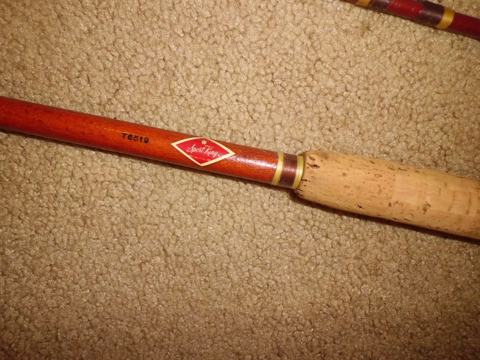 Vintage Sport KIng T6519 Casting 9′ Rod made in USA