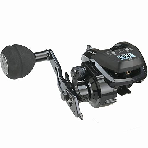 AbuGarcia MAX DLC MHP Large Screen Digital Line Counter Right-Handed Medium Deep