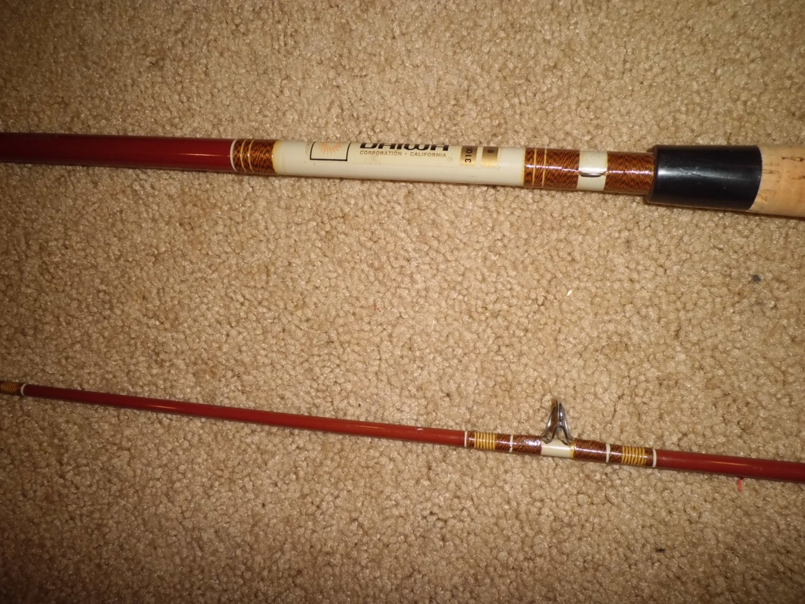 NOS Vintage DAIWA Maxi Power 3100-8.5 Spinning 8’6″ Rod- 20 lb test