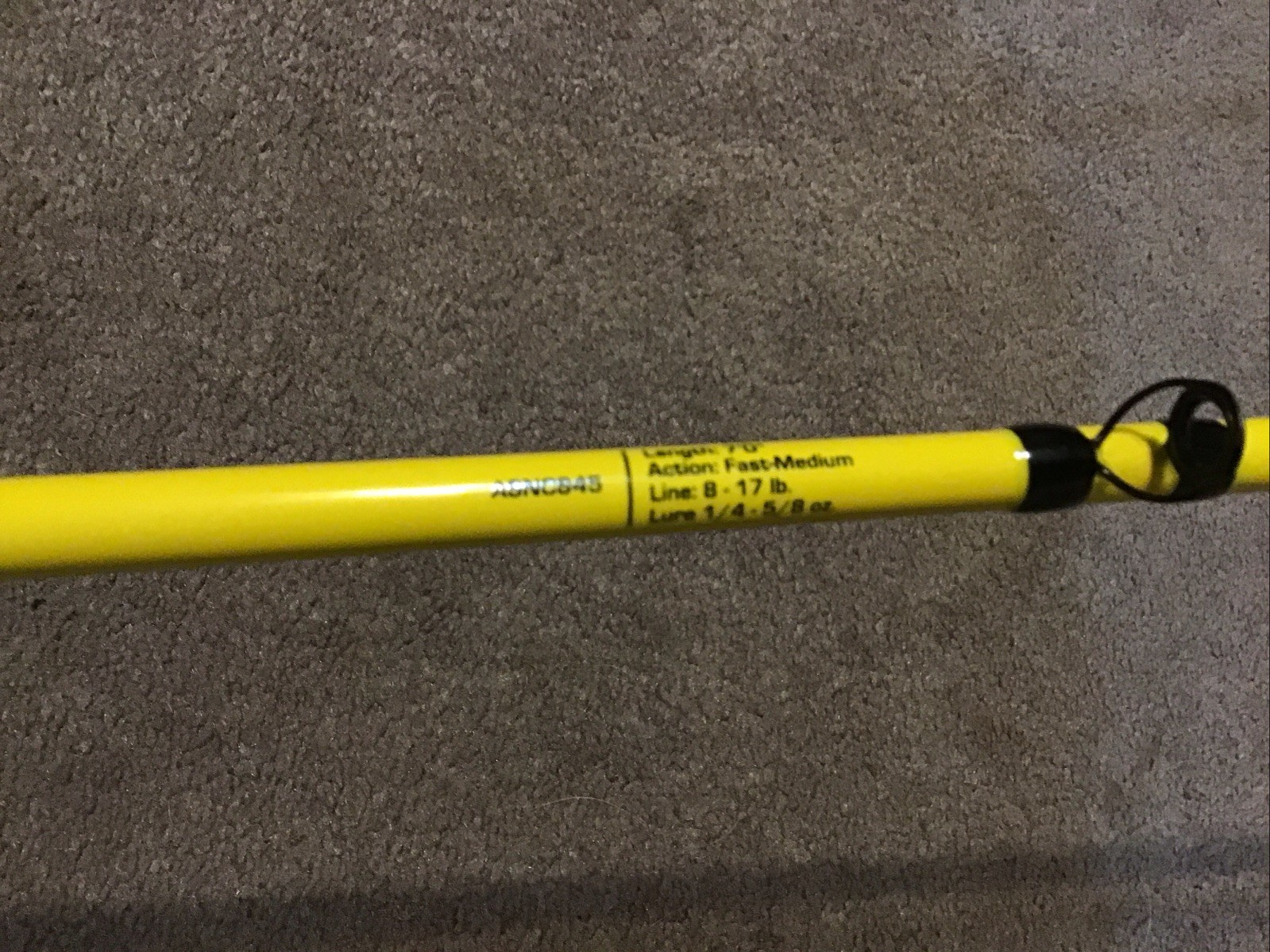 All Star ASNano ASNC845 Casting Fishing Rod 7′ Fast Action Med 8/17lb Lot P36