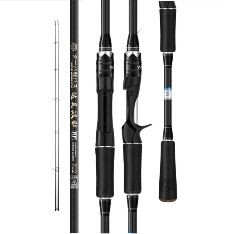 Fishing Rod 1.65m/1.8m Carbon Fiber Spinning Casting Fishing Pole Fast Trout Rod