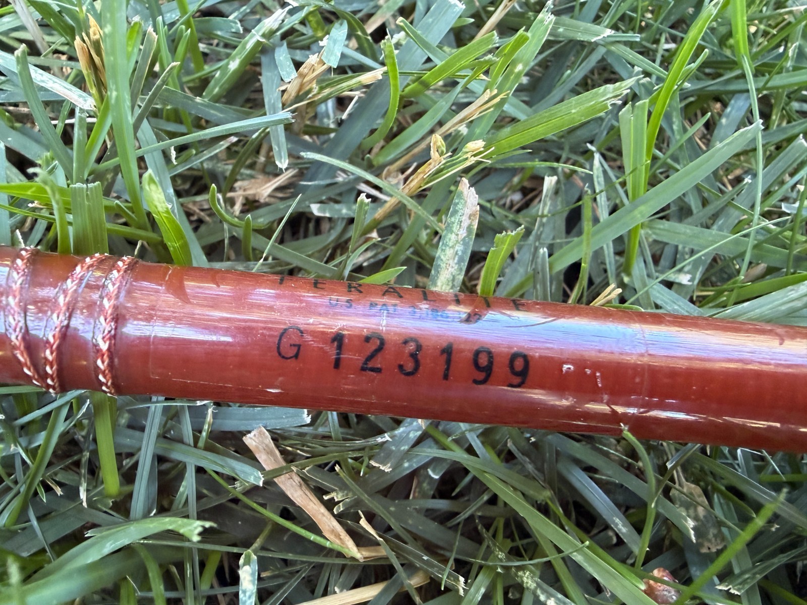 Vintage Fenwick FF85 Feralite Fiberglass Fly Rod broken tip