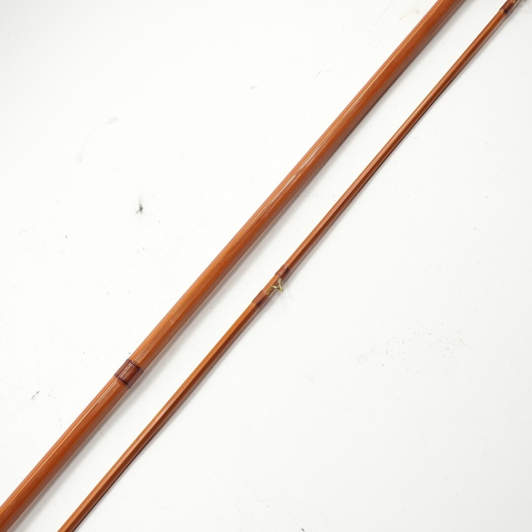 Custom-Built Bamboo Fly Fishing Rod. 8’ 6wt. W/ Wood Case. Drew Spanogle Maker?