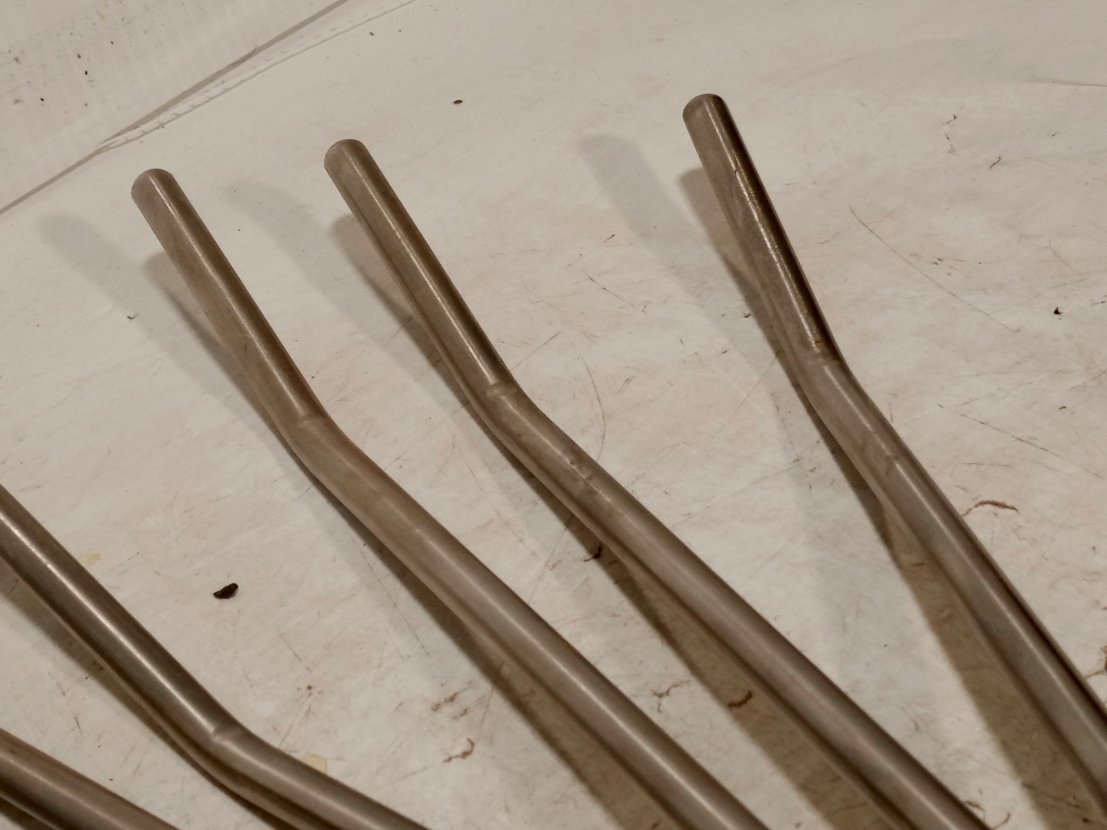 Unbranded stainless steel head with 8-rod arms, 12in rods, as shown
