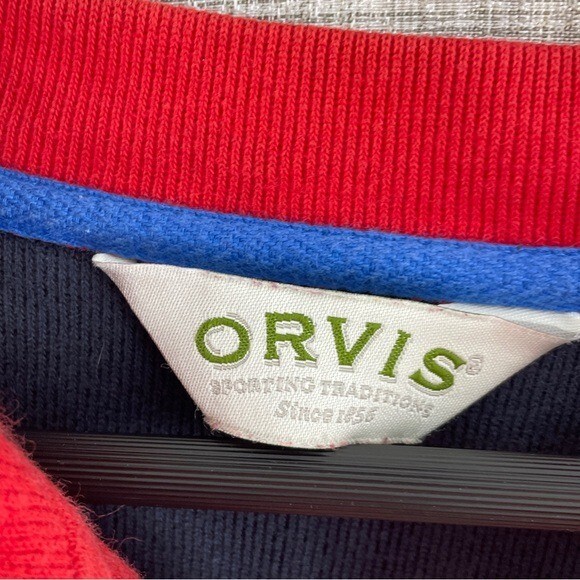 ORvis Mens Size L long sleeve sweatshirt 3300