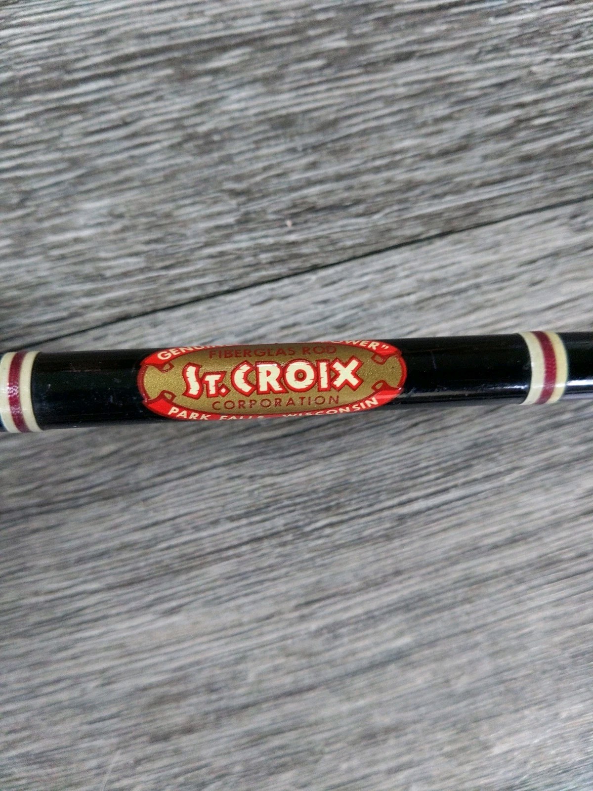 Vintage Rare St. Croix Model 5101-HFT 5′ Casting 1 Piece Rod W/ Original Sleeve.