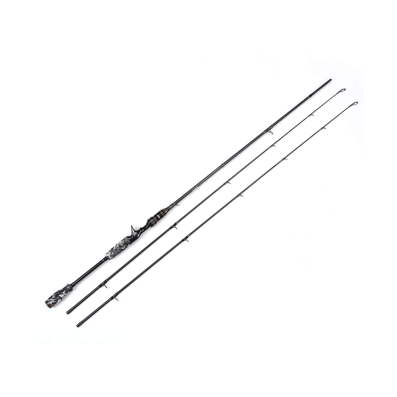 Entsport E Series – Camo Legend 2-Piece 7-Feet Casting Rod 24 Ton Carbon Fibe…