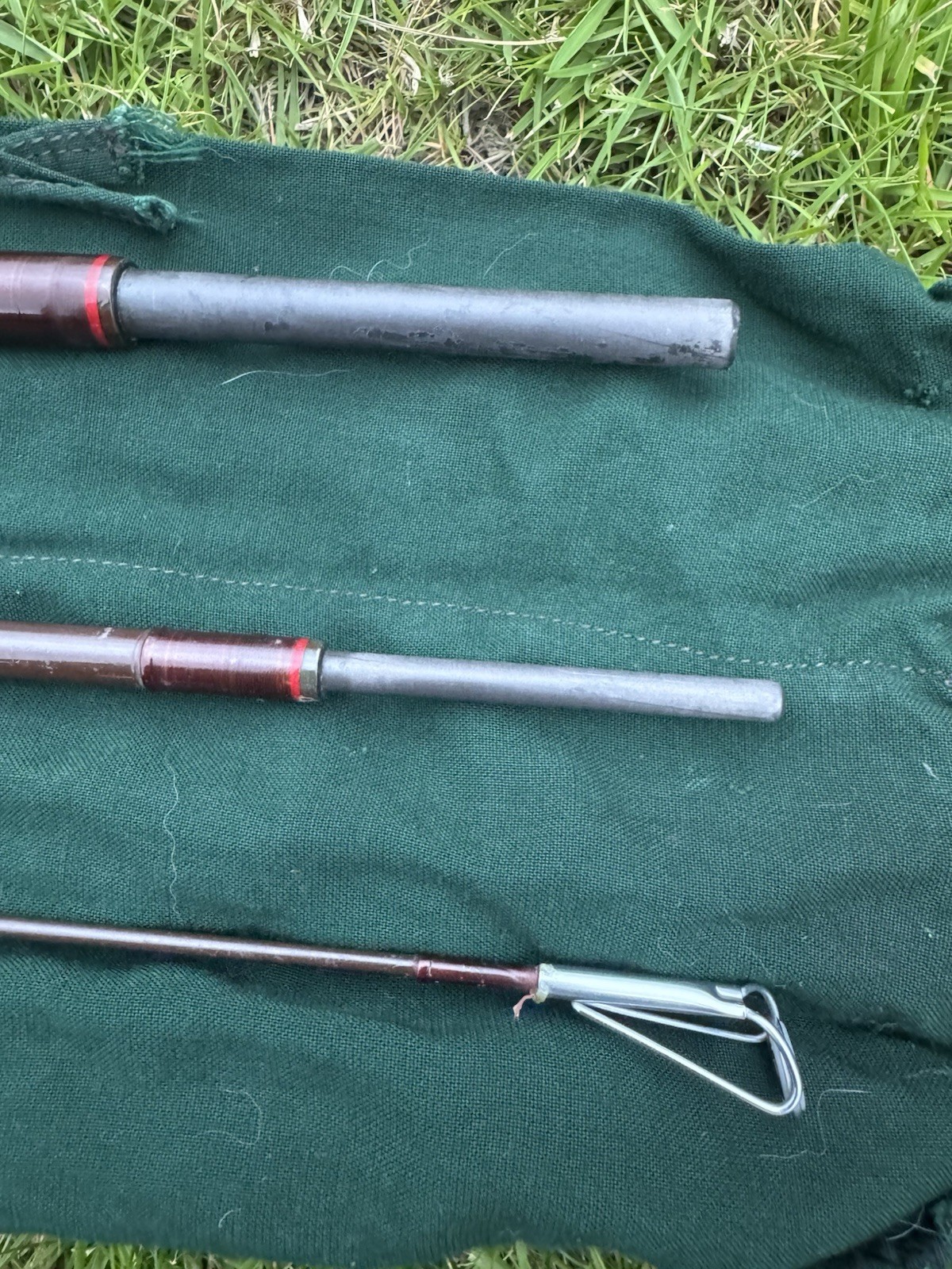 Rare Gold N West Fly fishers Canada Salmon Fly Fishing Rod 15ft