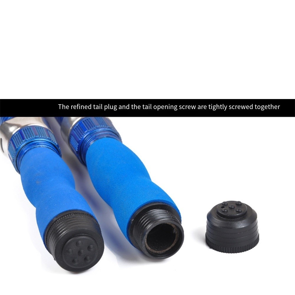 Lightweight Fishing Rod with Spinner Reel Telescopic Design for Anglers