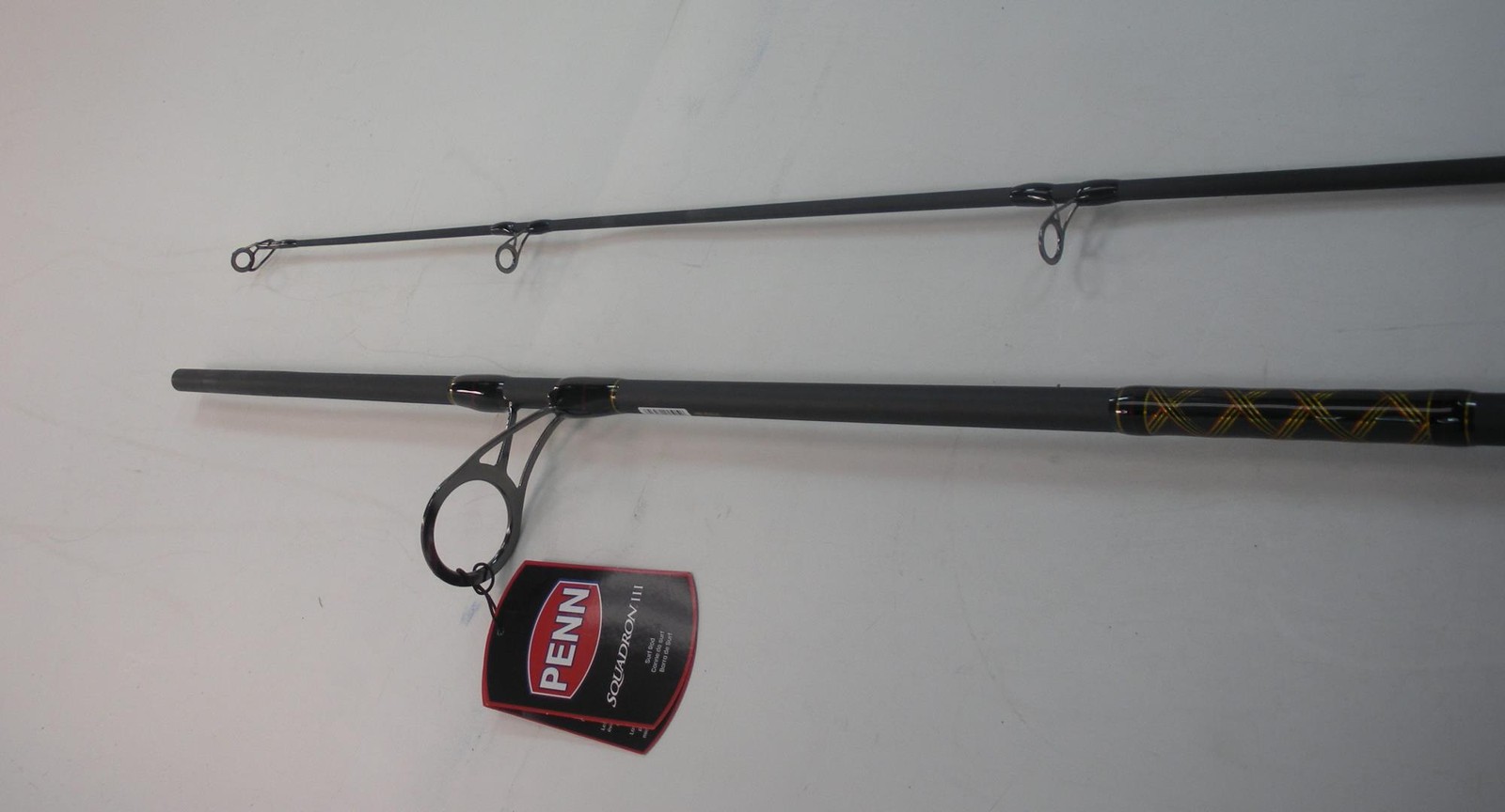 Penn 1522224 SQDSFIII1530S10 Squadron III Surf Spin Rod 10ft 2pc Med Hvy 15-30LB