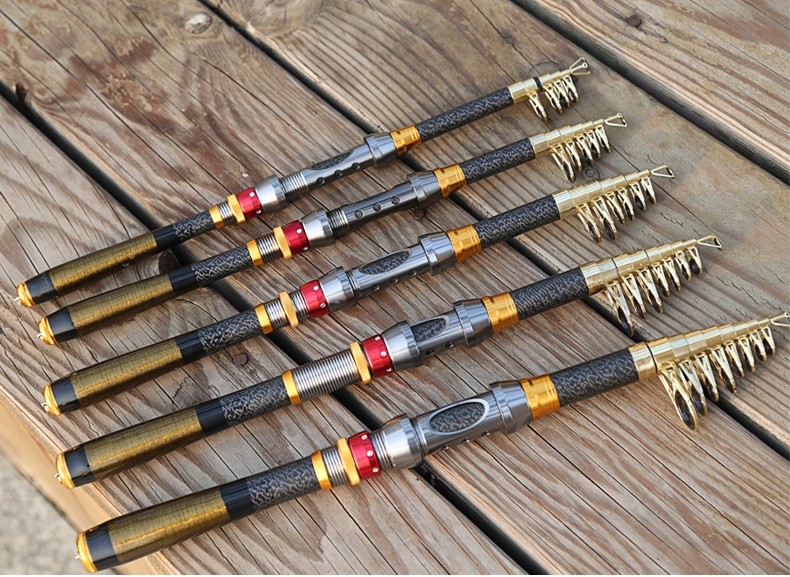 Telescopic Fishing Rod Portable Fishing Gear Suitable For Multiple Fish Species