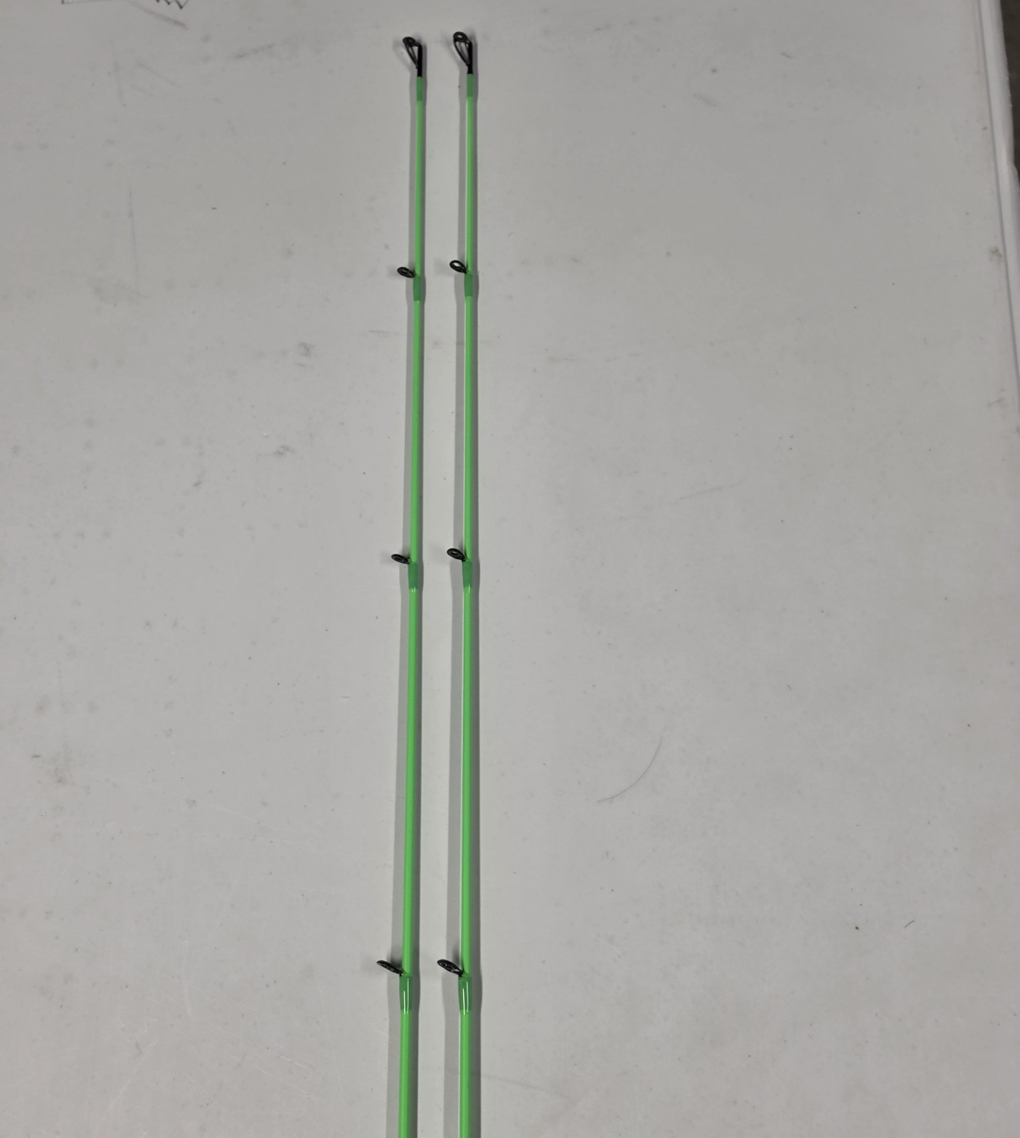 (LOT OF 2) 13 Fishing Radioactive Pickle 1 Piece Spinning Rods 6’10” ML Fast