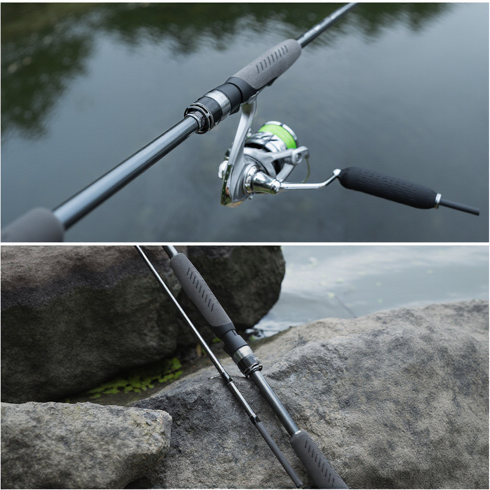 Carbon Fiber Lure Rod Optimized for Large Fish and Variable Water Conditions