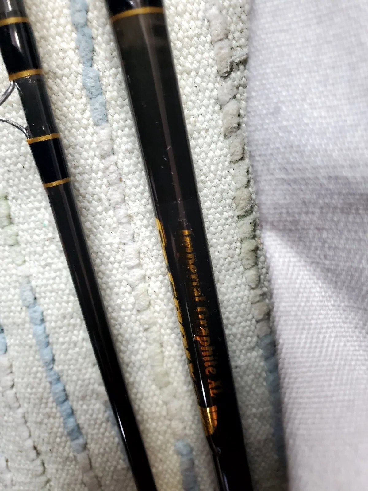 St Croix 4302 wt6-7 Imperial Graphite LX 8’6 2pc Fly Rod w/tube & Sock near mint