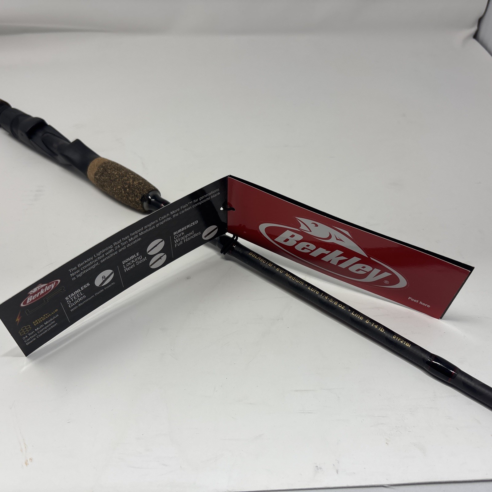 Berkley 1429018 BSLR601M 6 ft Spinning Lightning Rod brand new