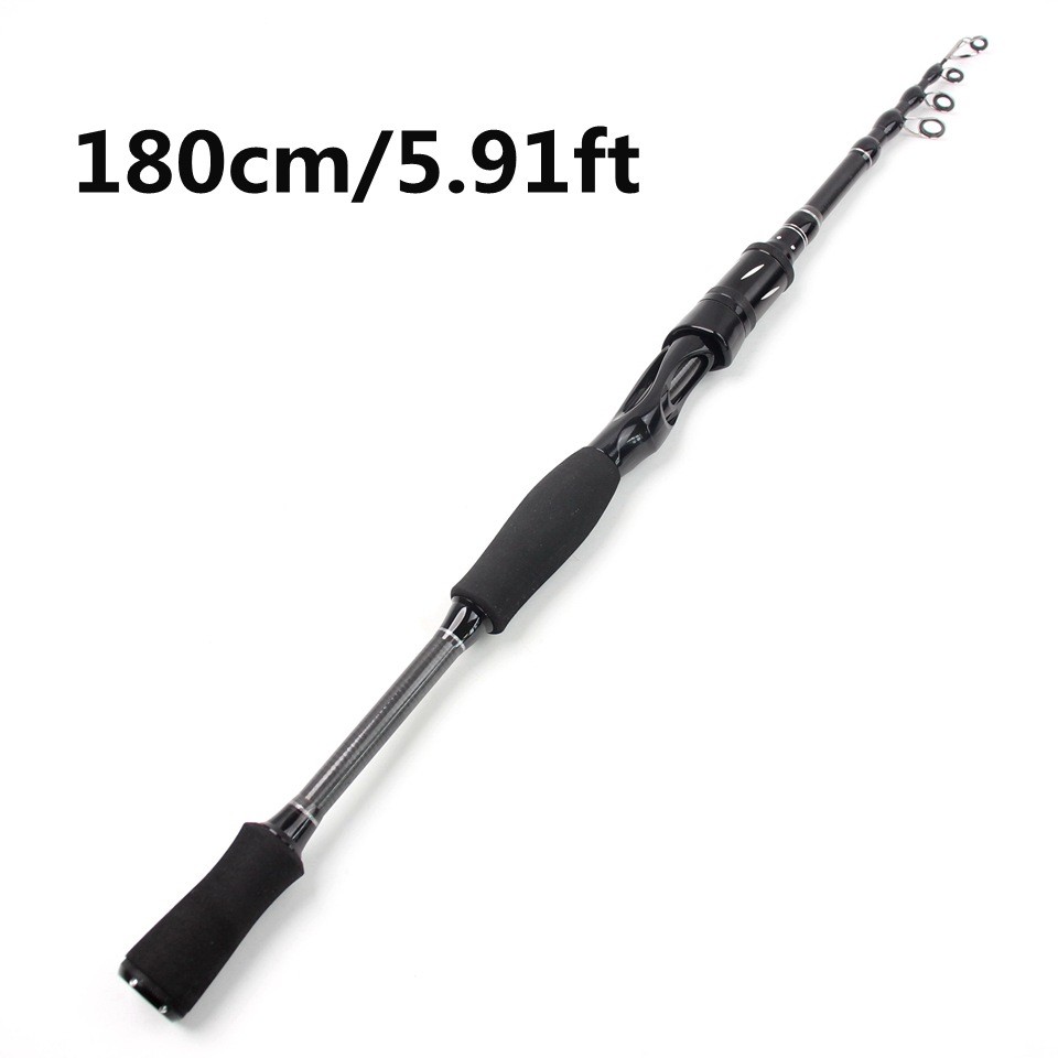 For Lure Fishing Carbon Fiber Fishing Rod Portable Fishing Rod Fishing Trip