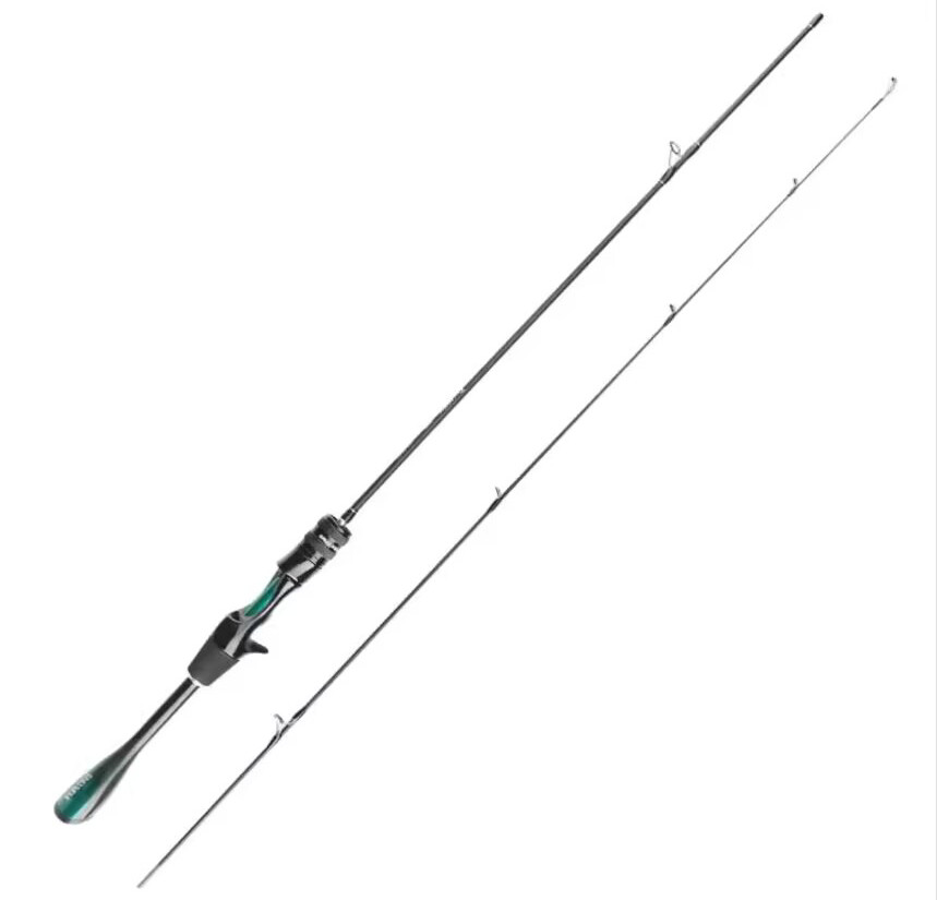 Spinning Rod Lure Fishing Rods UL Power 2 Sections Casting Rods Fast Action Pole