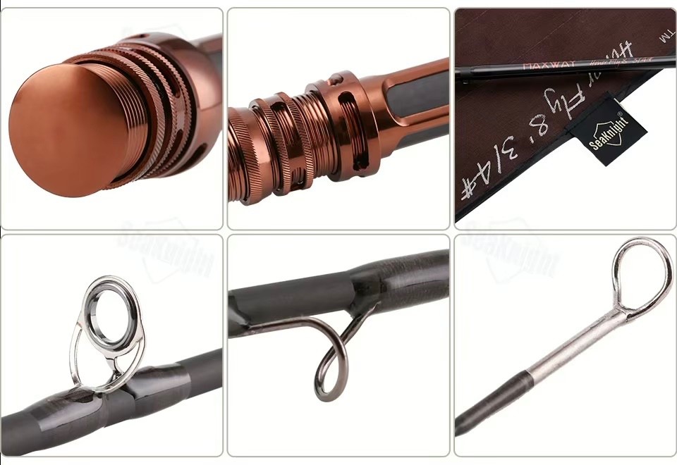 Travel Fly Fishing Rod Sea Saltwater & Freshwater Fly Fishing Rods Various