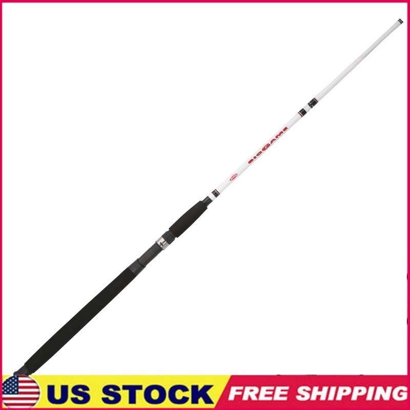 Medium Heavy 7ft Casting Rod Fiberglass Durable Fishing Rod Strong Guides 2 Pcs