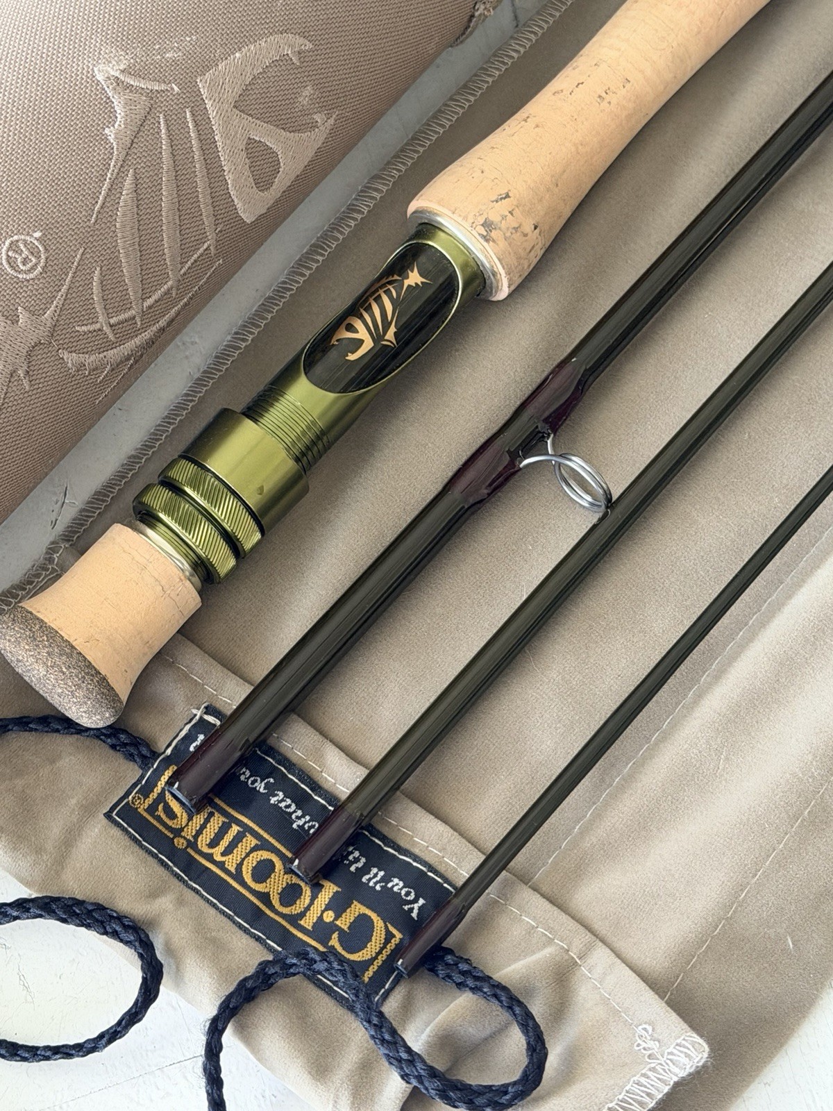 **BEAUTIFUL** G LOOMIS CROSSCURRENT GLX 6wt 9’ft fly rod!!! 🔥~LEGENDARY~🔥