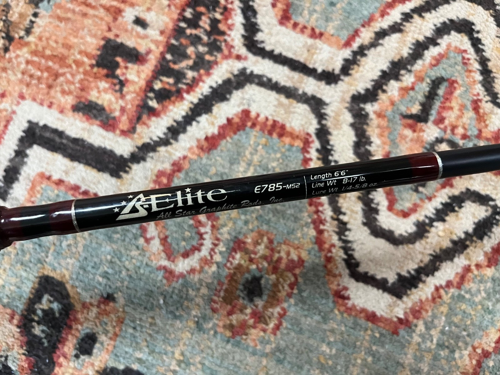 All Star Elite casting fishing rod Houston TX USA (27892)