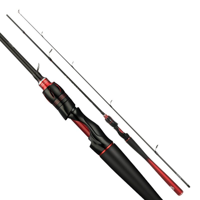 Lure Fishing Rod 1.65m/1.8m Carbon Fiber Spinning/Casting Jigging Rod Poles M/ML