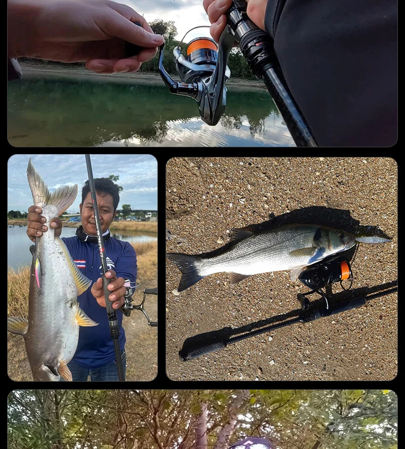 PURELURE NEW DANCE 10FT Spinning Rod Bass High Carbon Long Casting
