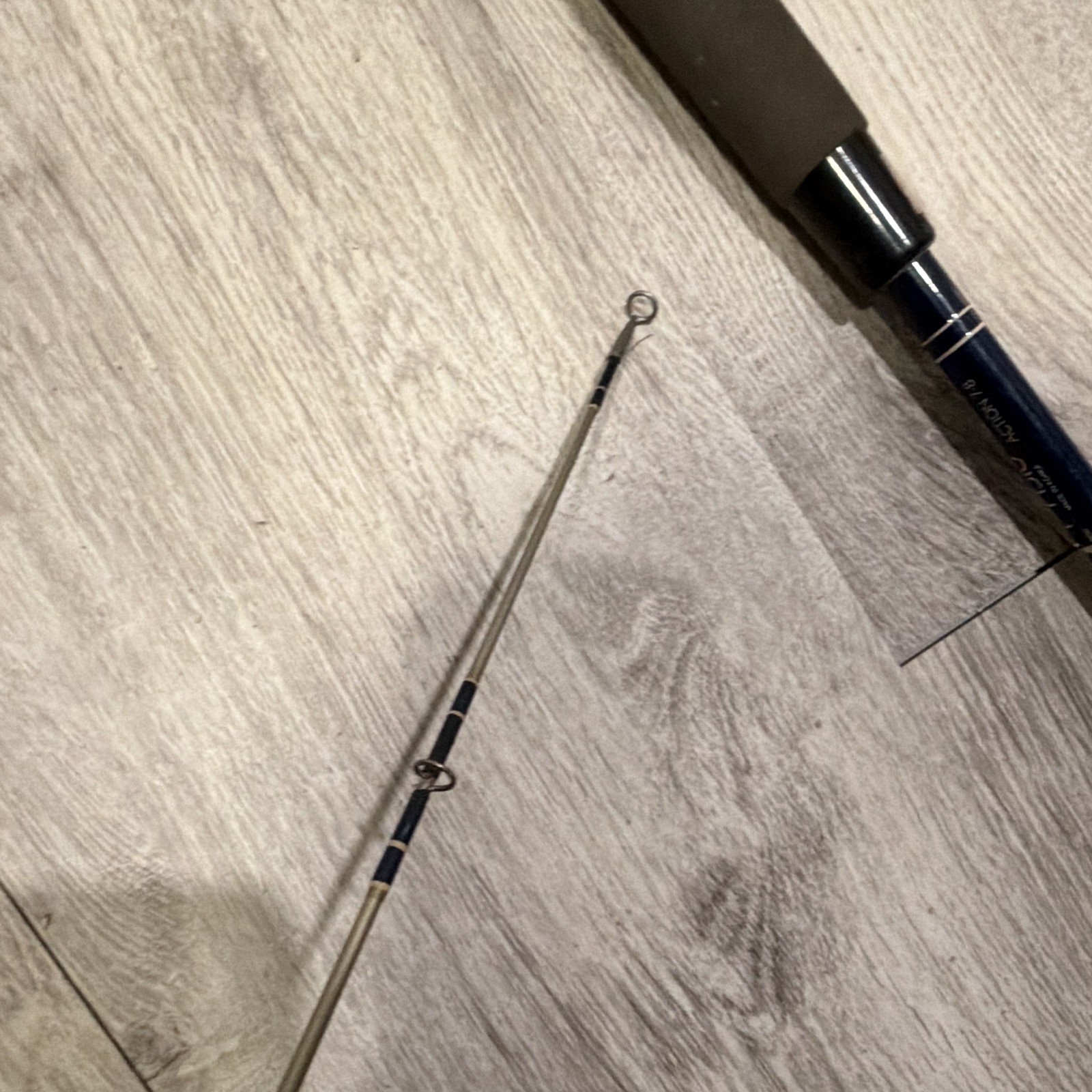 Shakespeare Alpha FY30 8ft 2pc Fly Rod MH Fast Fiberglass 10-20lb